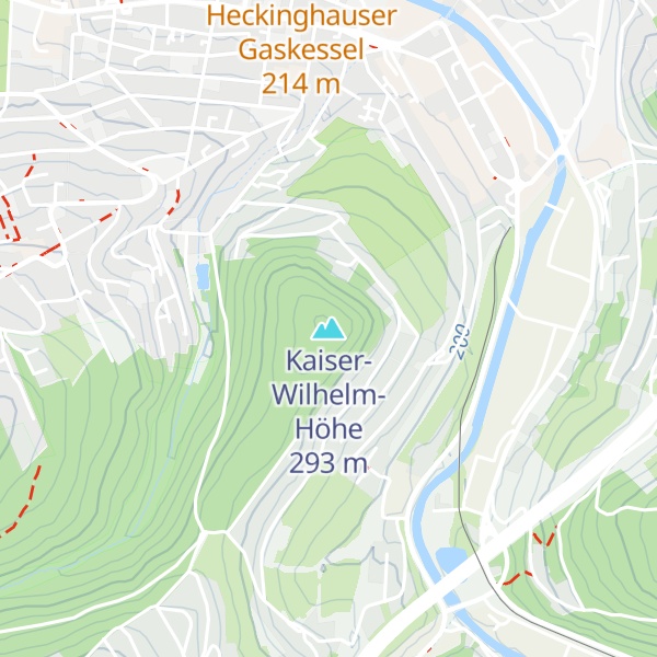 Map of Kaiser-Wilhelm-Höhe