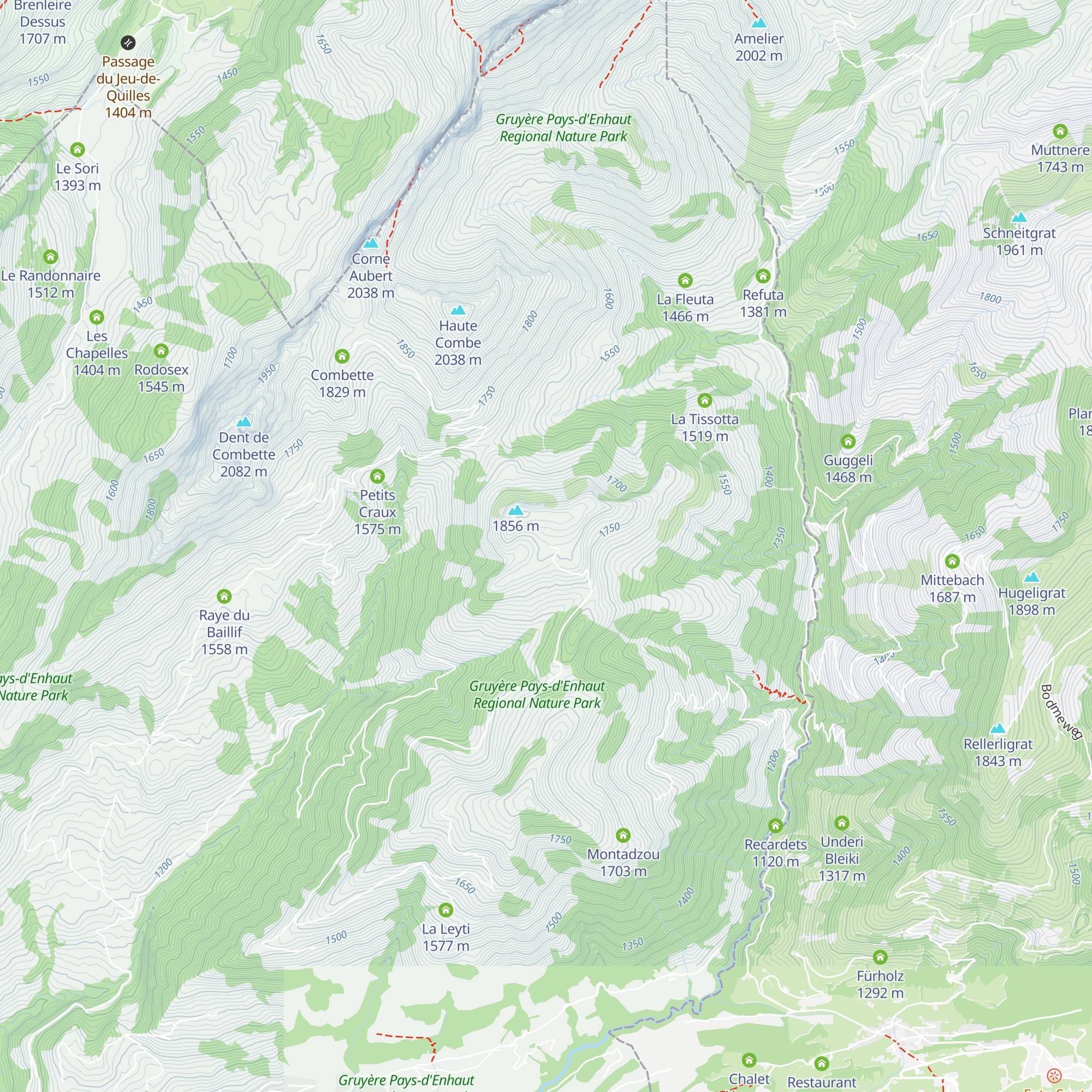 Rodomont Derrière map