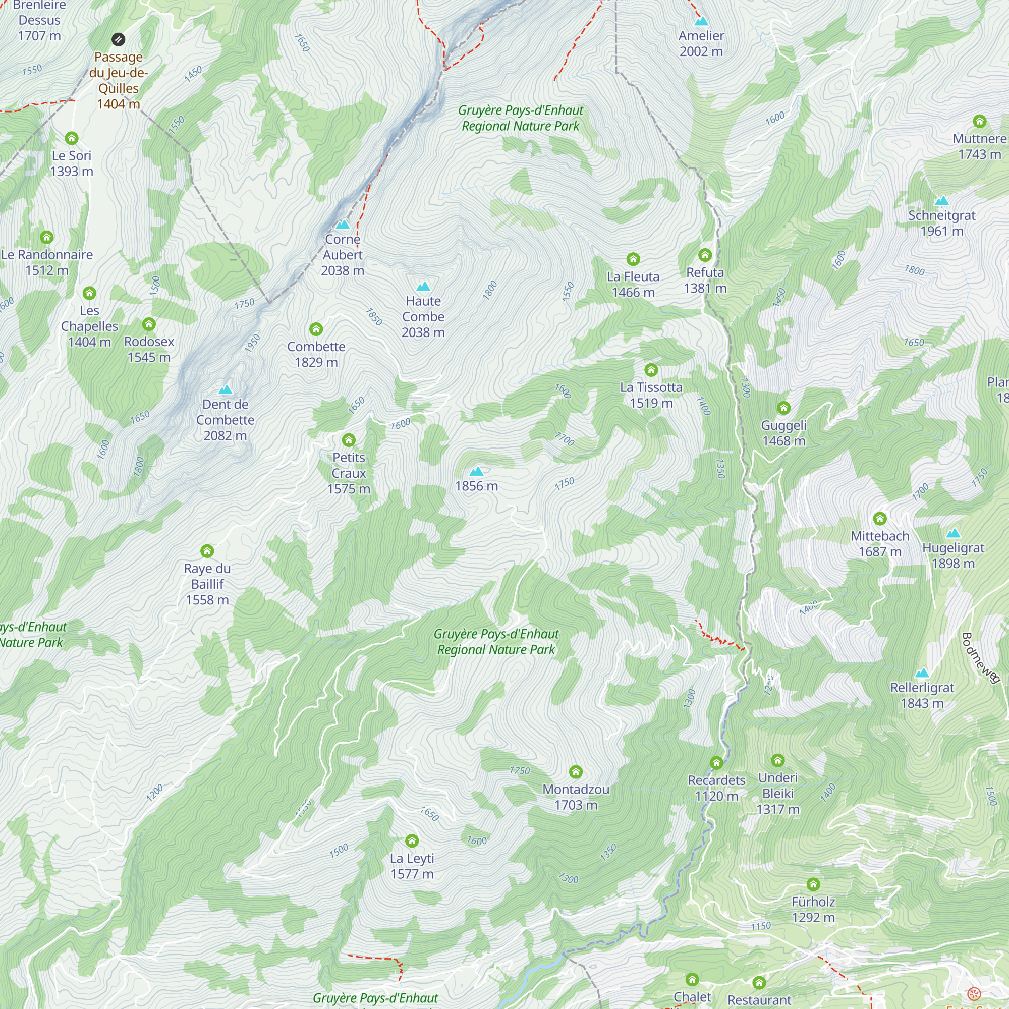 Rodomont Derrière map