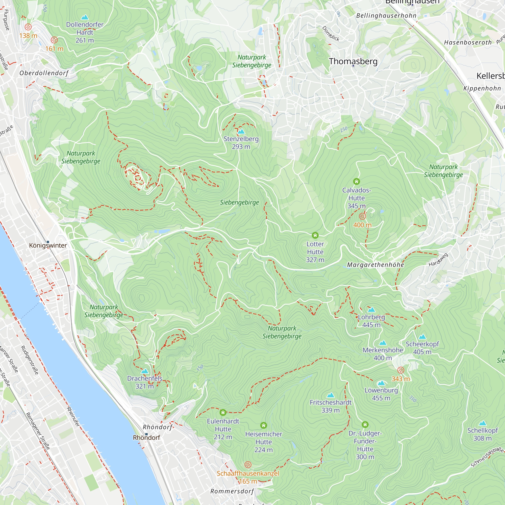 Herbert Krämer Hütte map