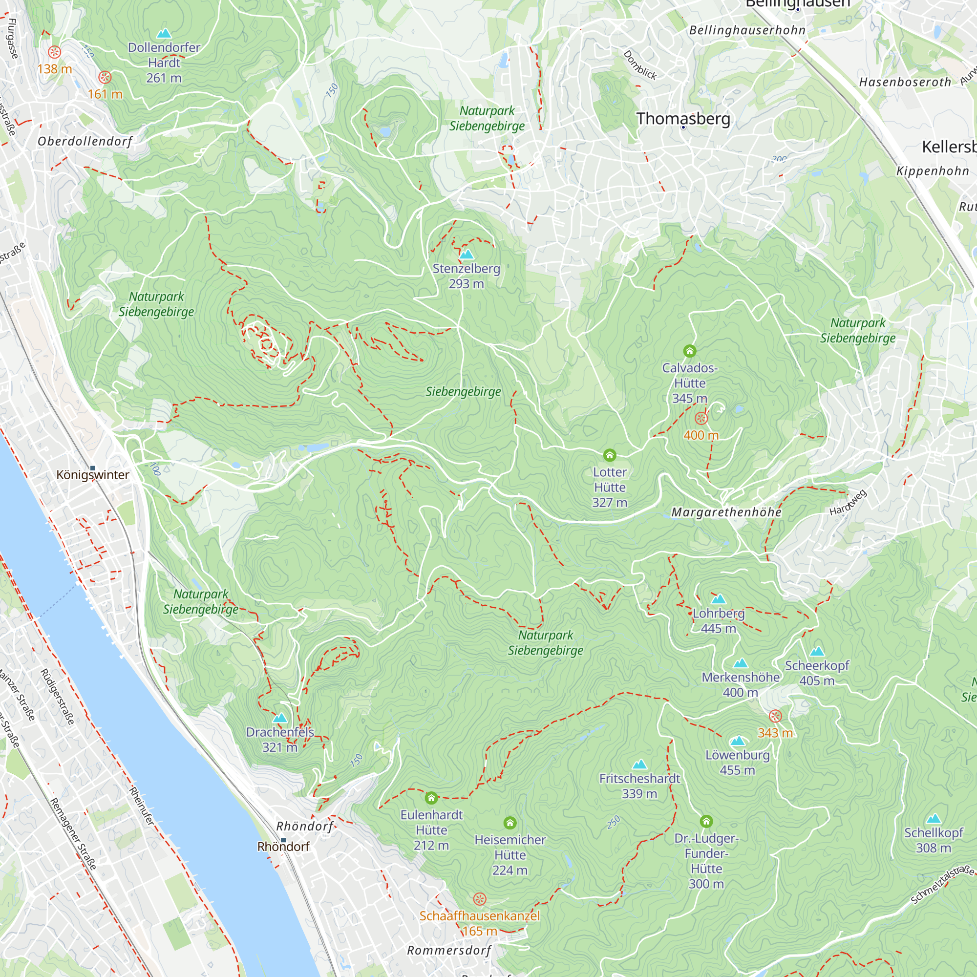 Herbert Krämer Hütte map