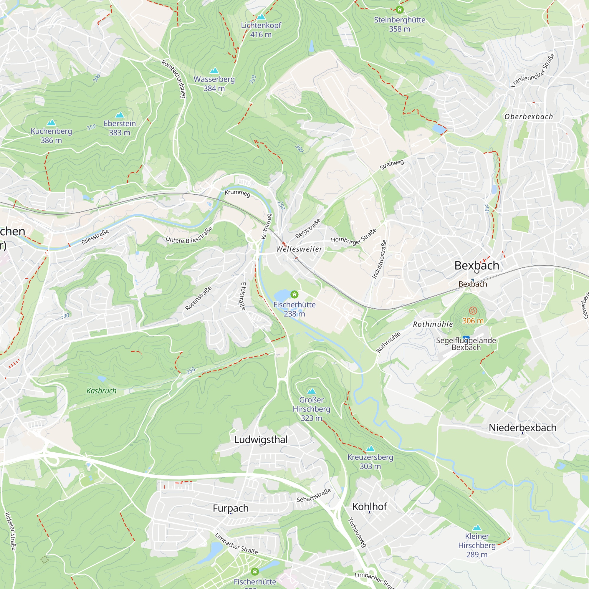 Fischerhütte map