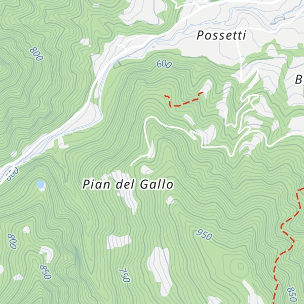 Map of Casa del gallo