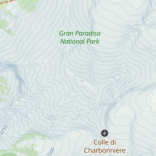 Map of Monte Favret