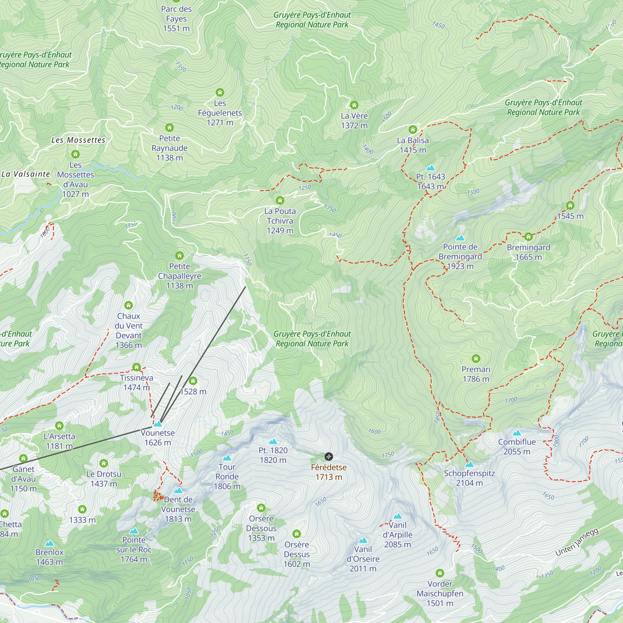 Les Roseires map