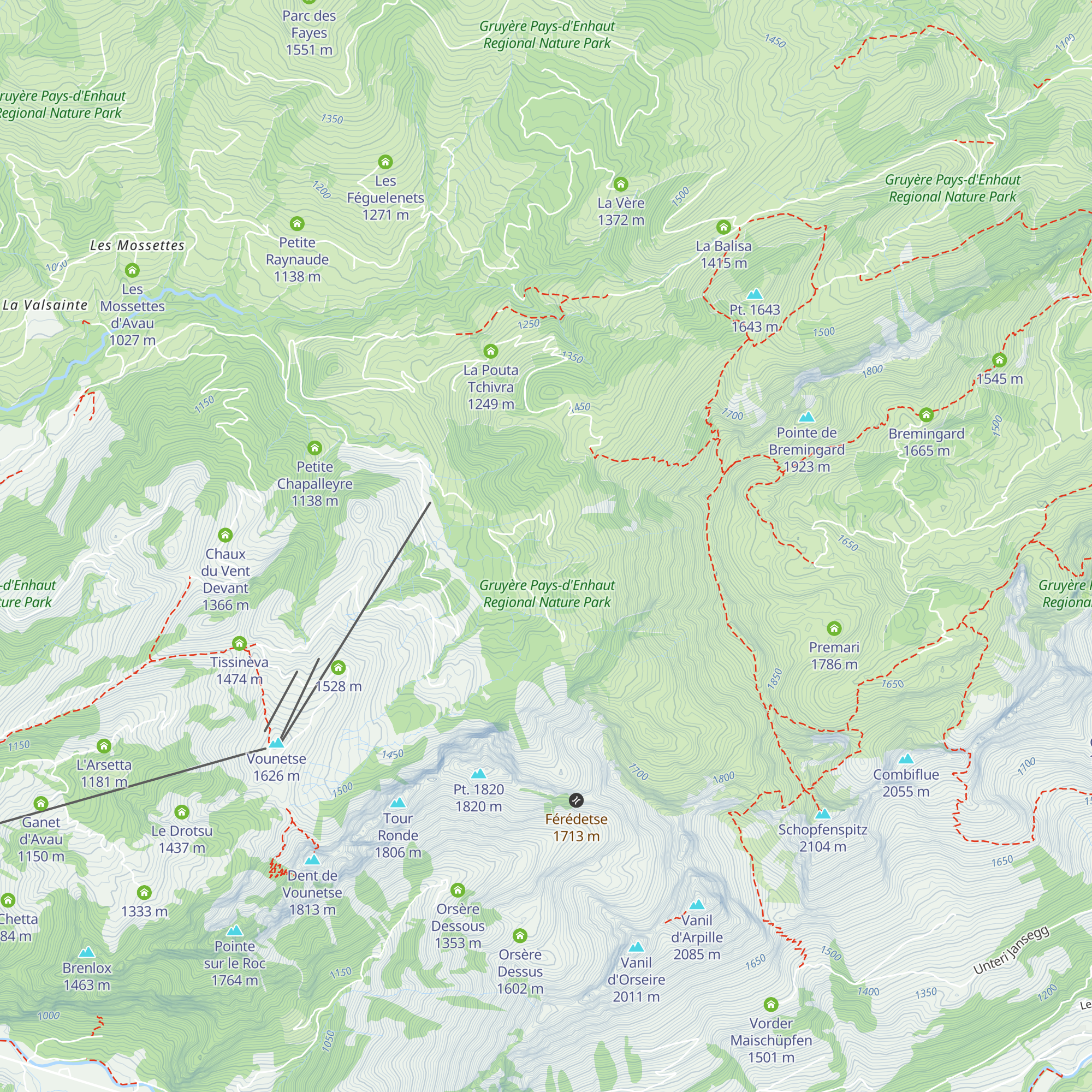 Les Roseires map