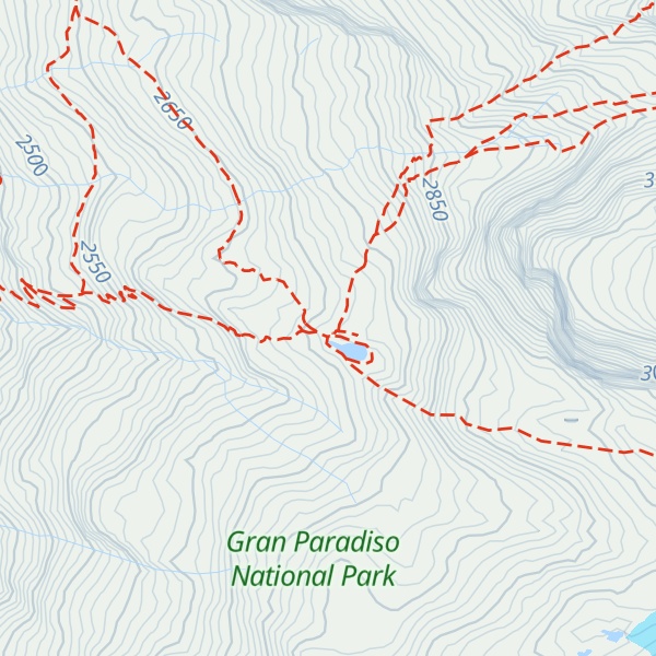 Map of Rifugio Vittorio Emanuele II Nuovo