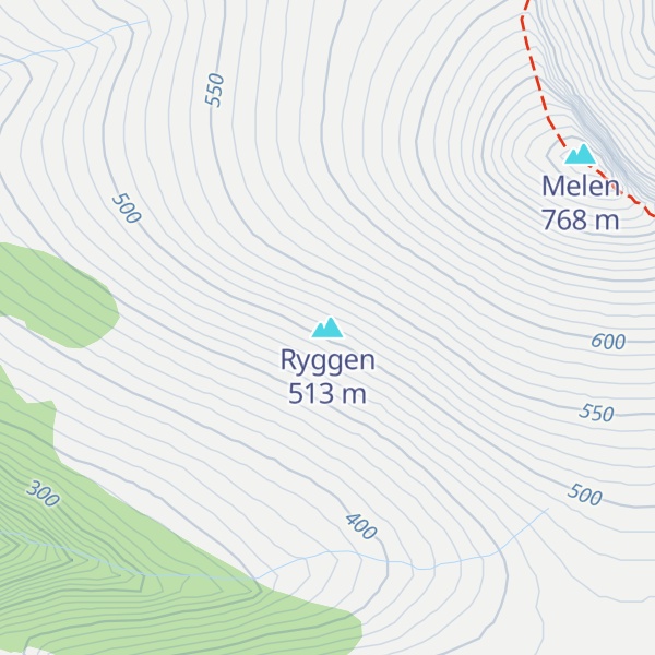 Map of Ryggen