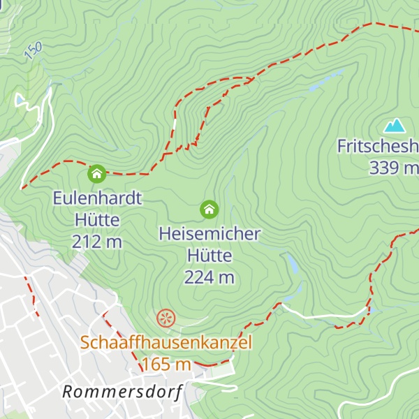 Map of Heisemicher Hütte
