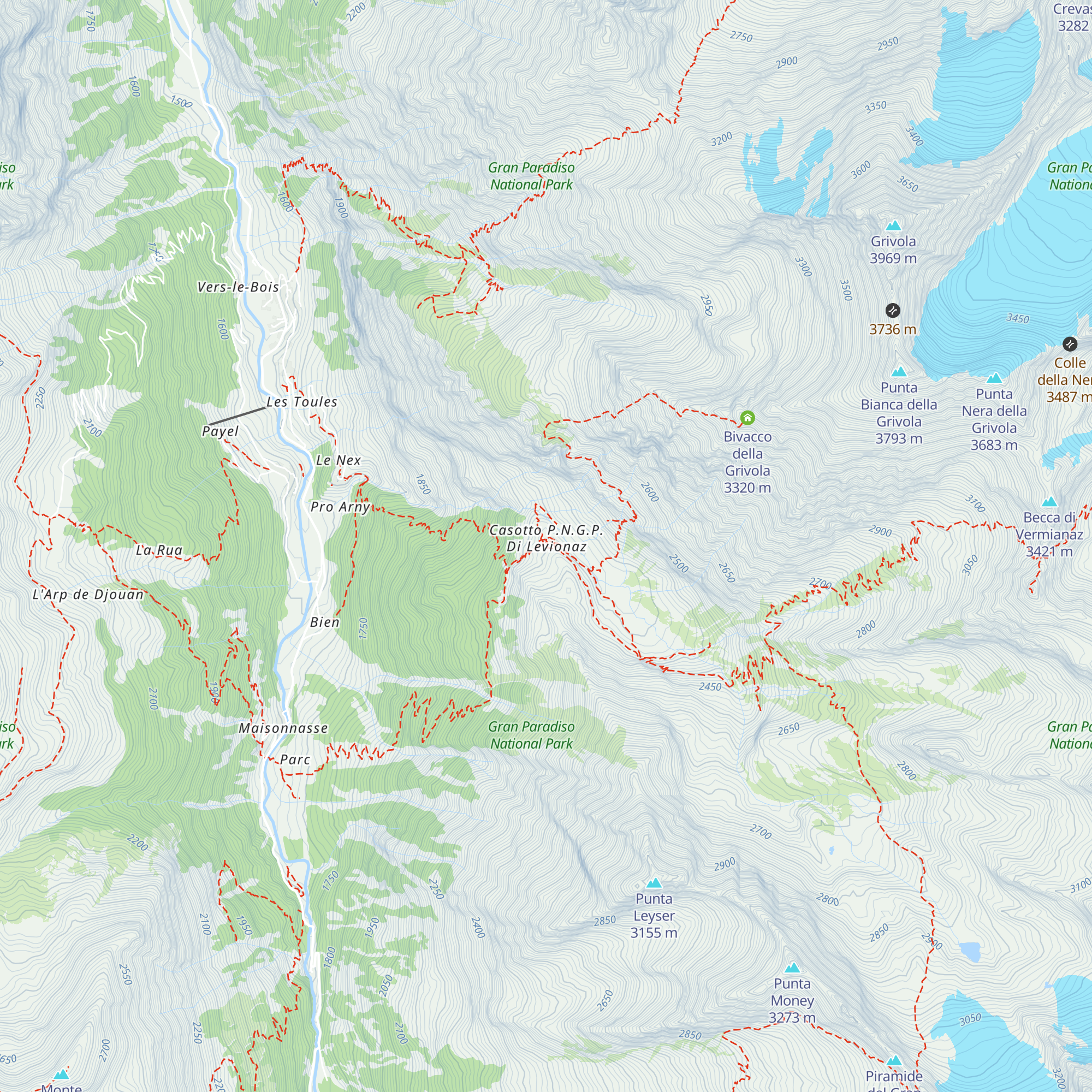 Rifugio Privato Rosenkrantz Giorgio - P.N.G.P. map