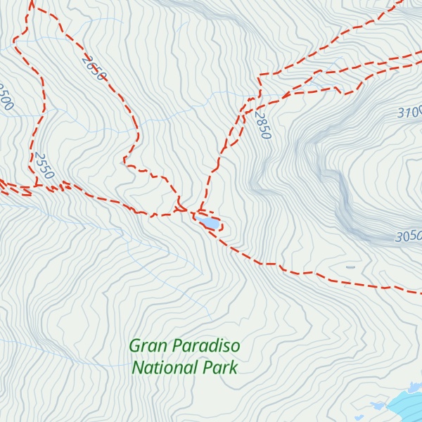 Map of Rifugio Vittorio Emanuele II Vecchio