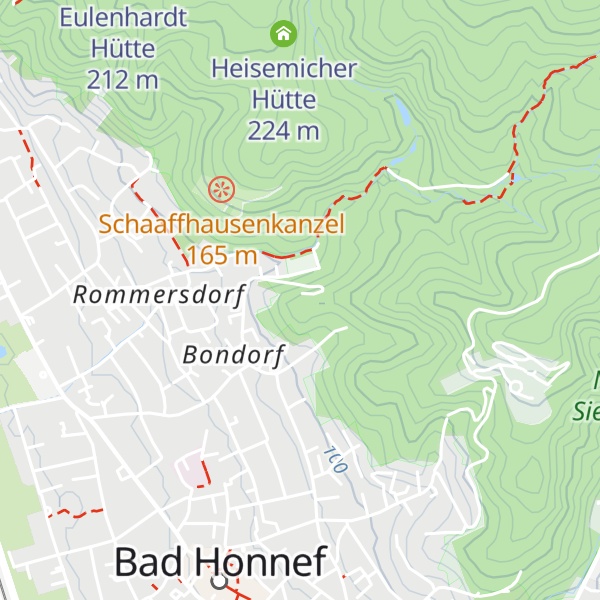 Map of Berghaus Heckenfels