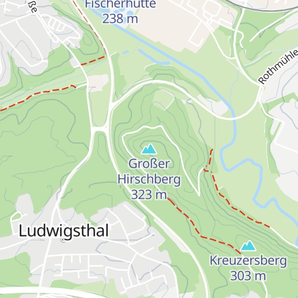 Map of Großer Hirschberg