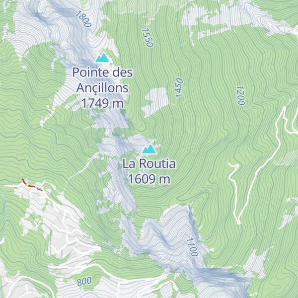 Map of La Routia