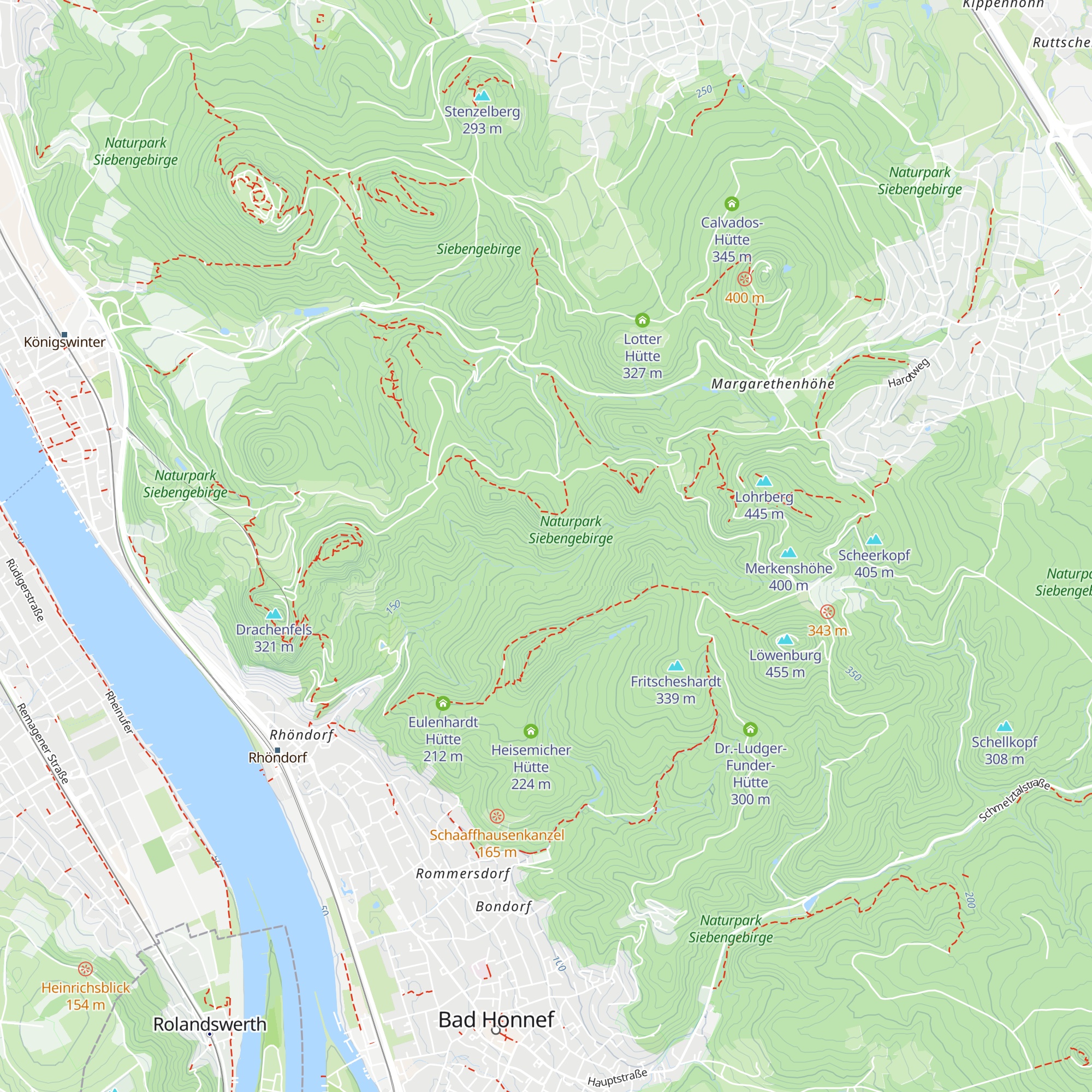 Kuckuckstein-Hütte map