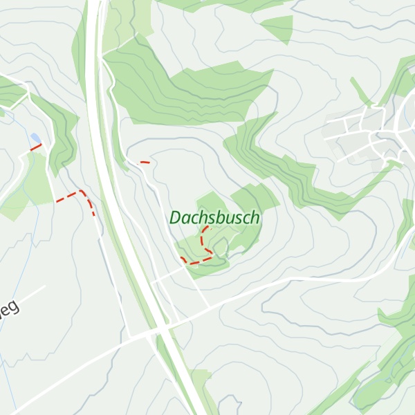 Map of Dachsbusch