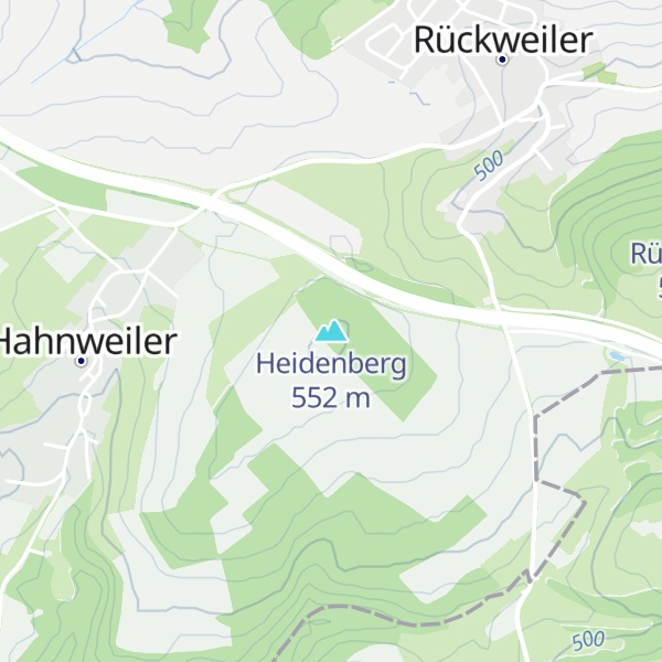 Map of Heidenberg