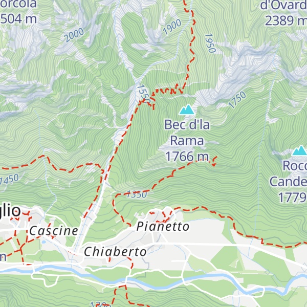 Map of Sky Lodge