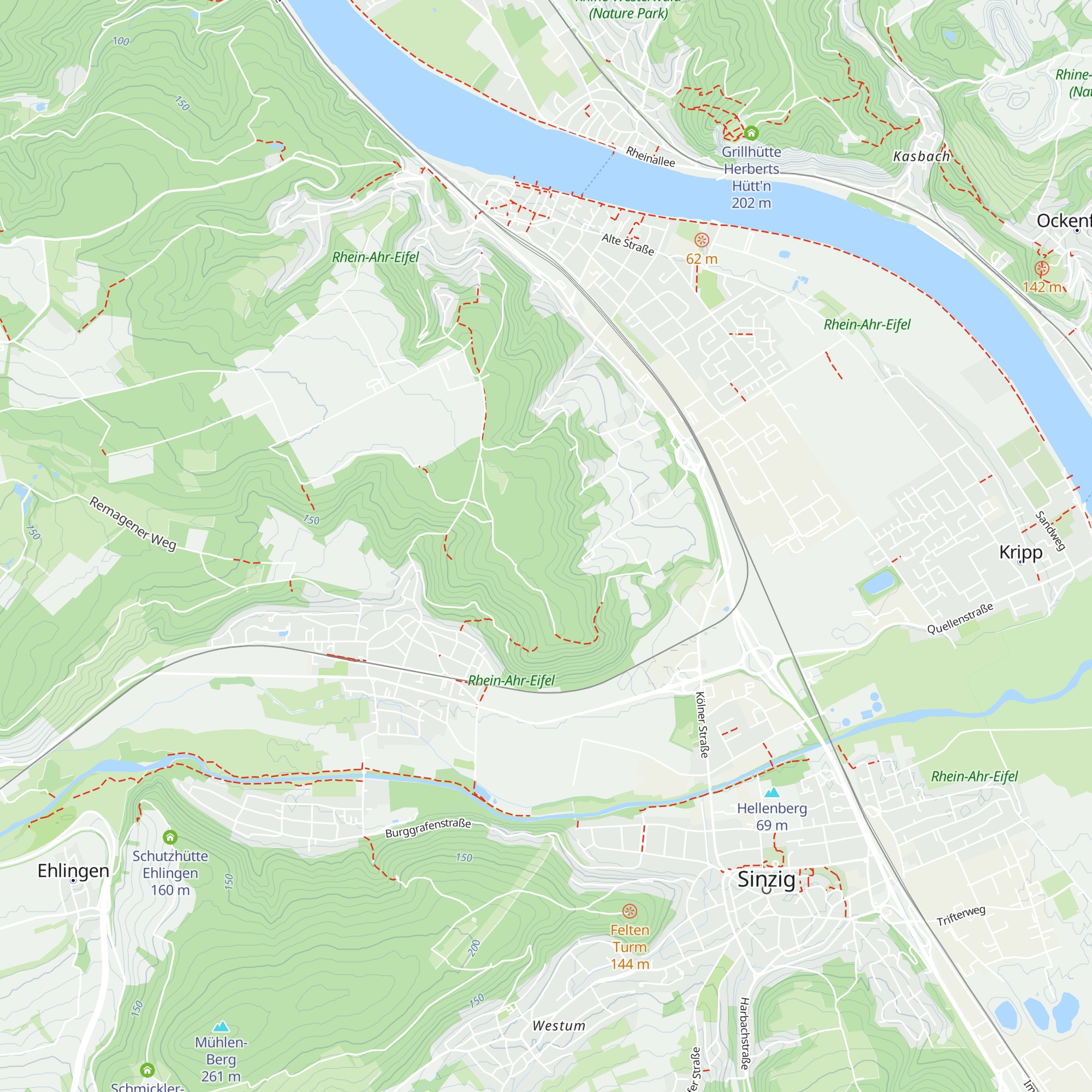 Otto-Becher-Hütte map
