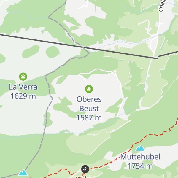 Map of Oberes Beust