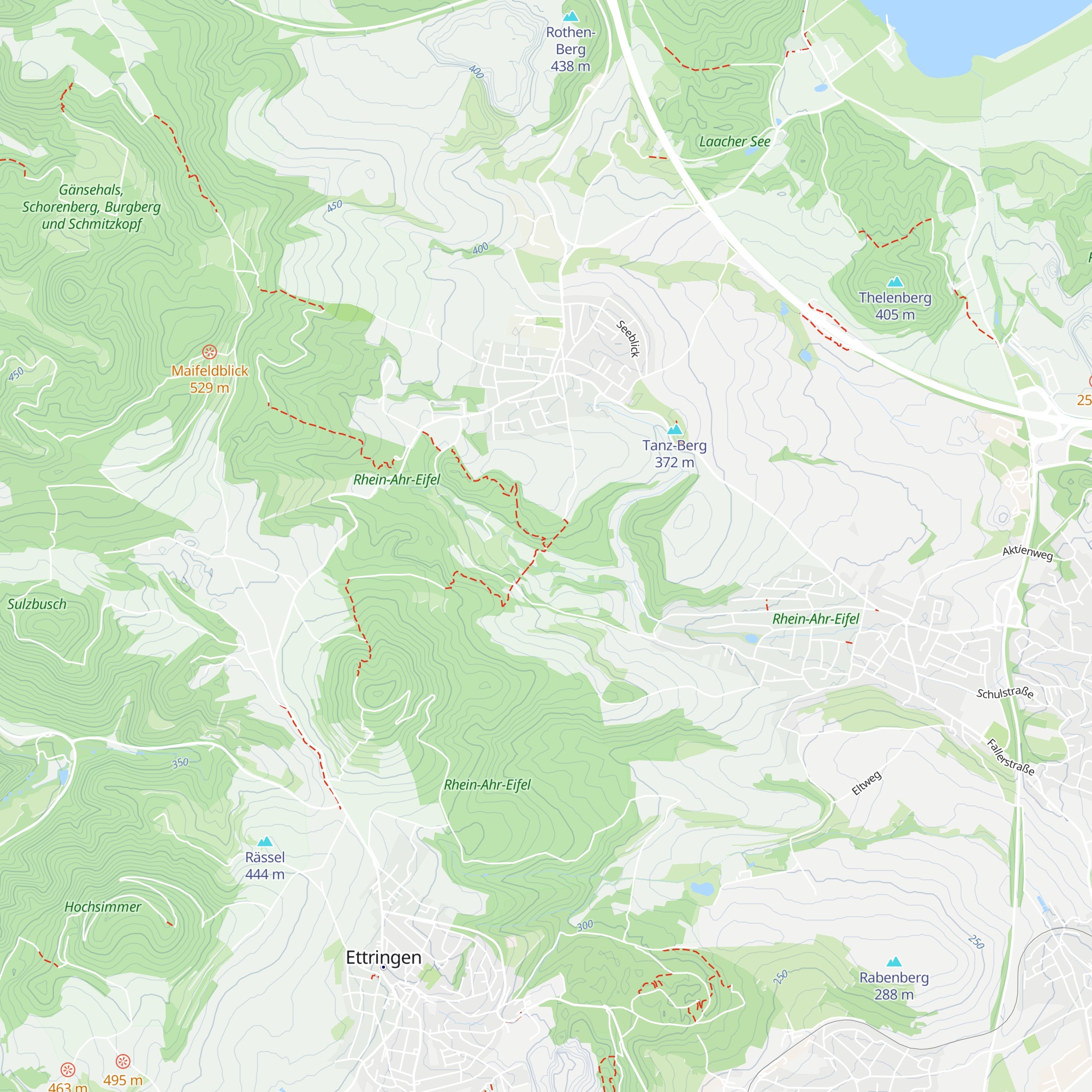 Erlenhütte map
