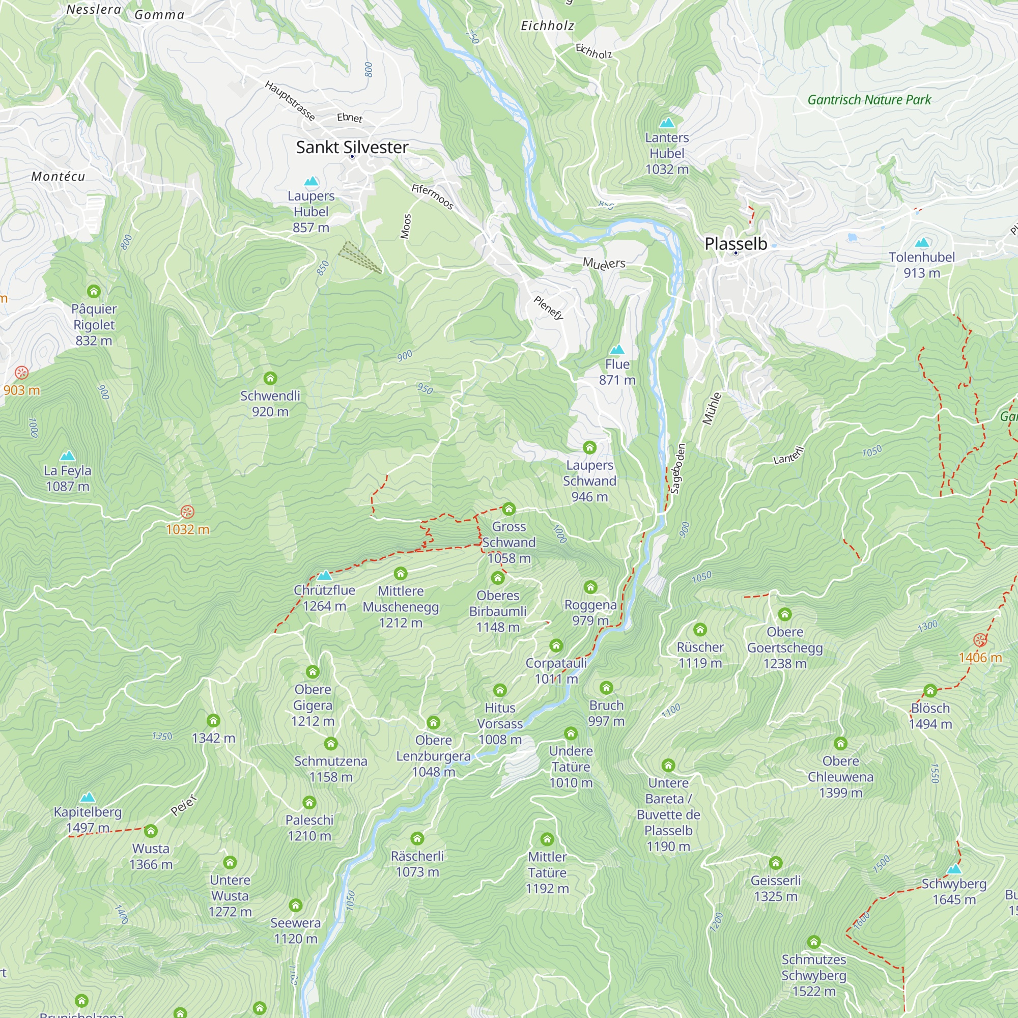 Gross Schwand map