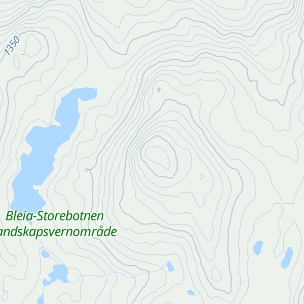 Map of Bjørnen