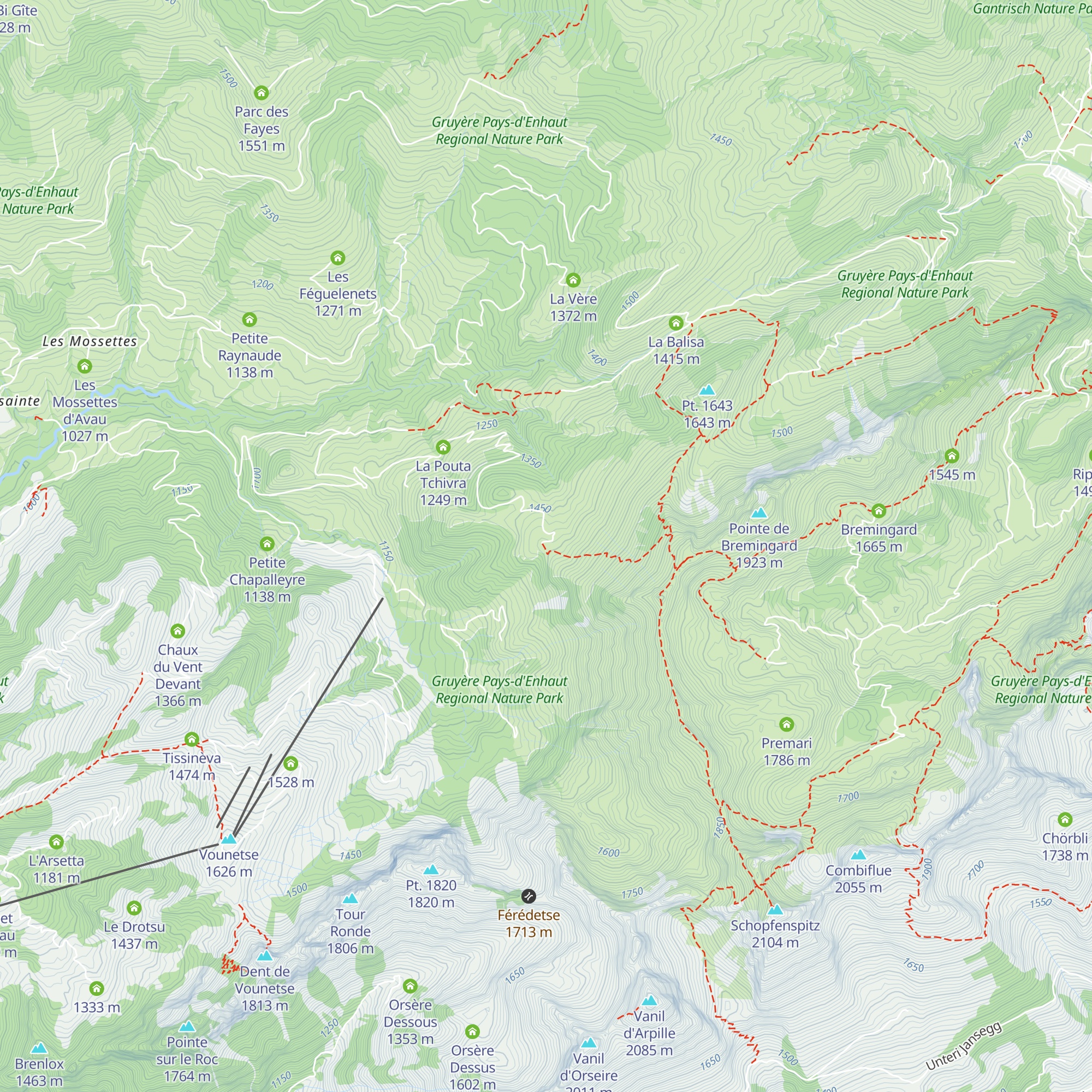 Bi Gîte map