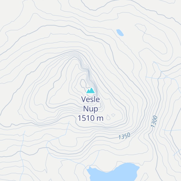 Map of Vesle Nup