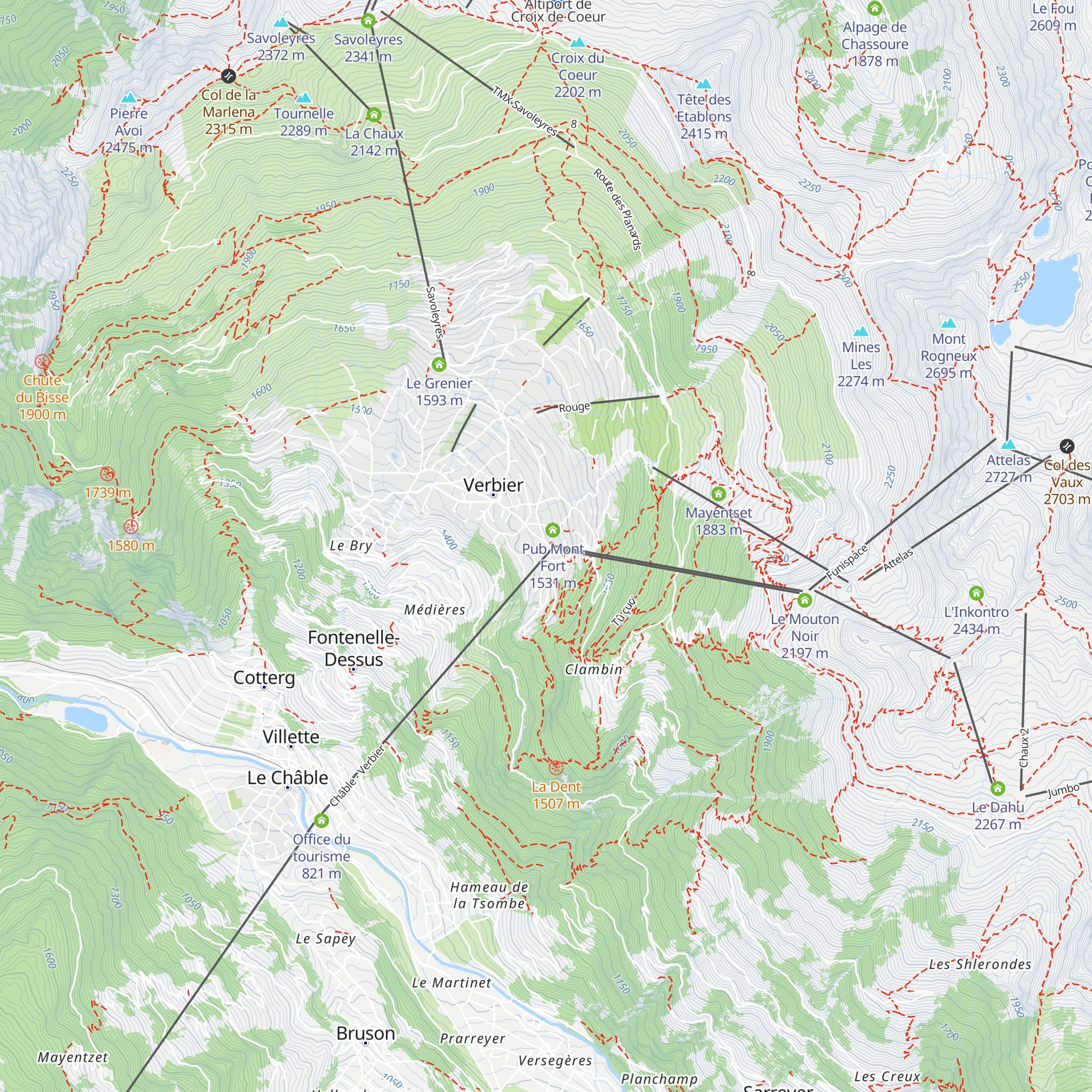 Lumi map