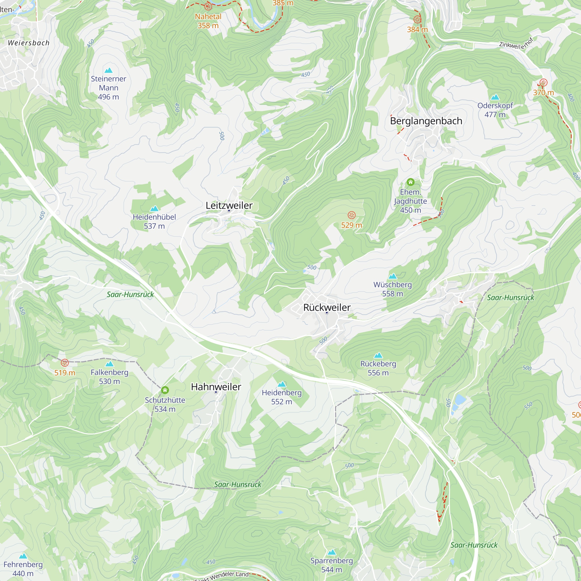 Schutzhütte map
