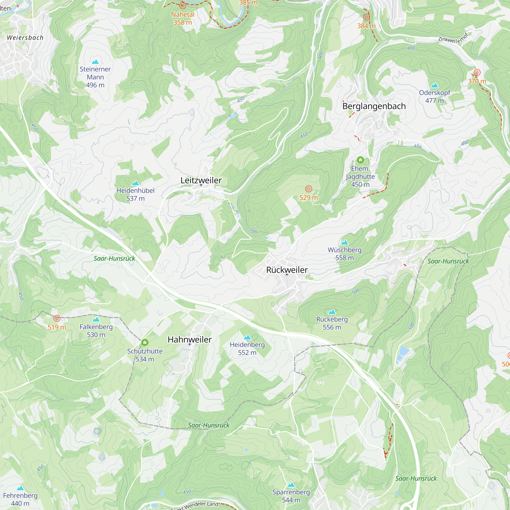 Schutzhütte map