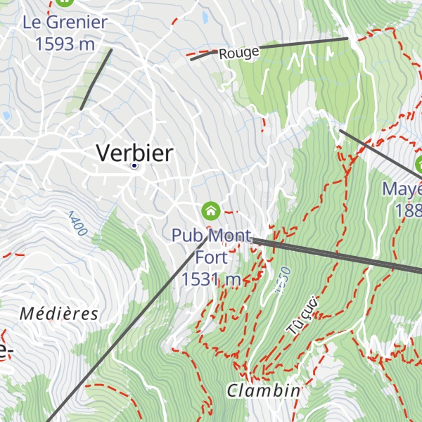 Map of Pub Mont Fort