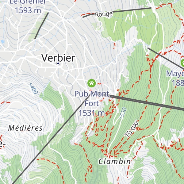 Map of Médran Café