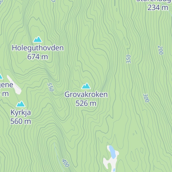 Map of Grovakroken