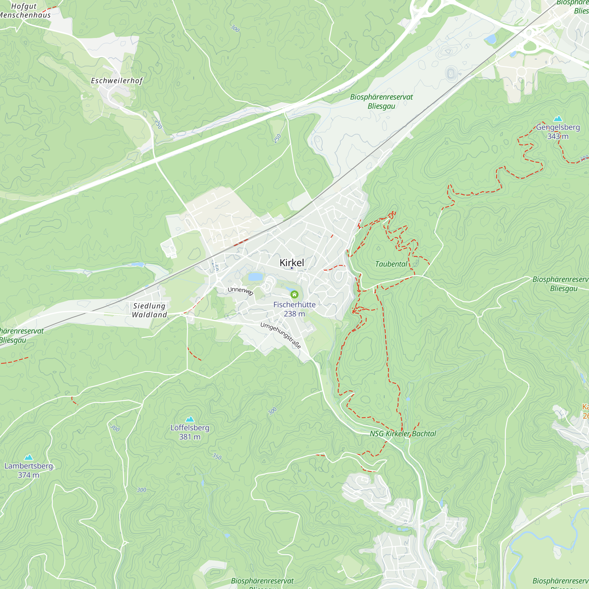 Fischerhütte map