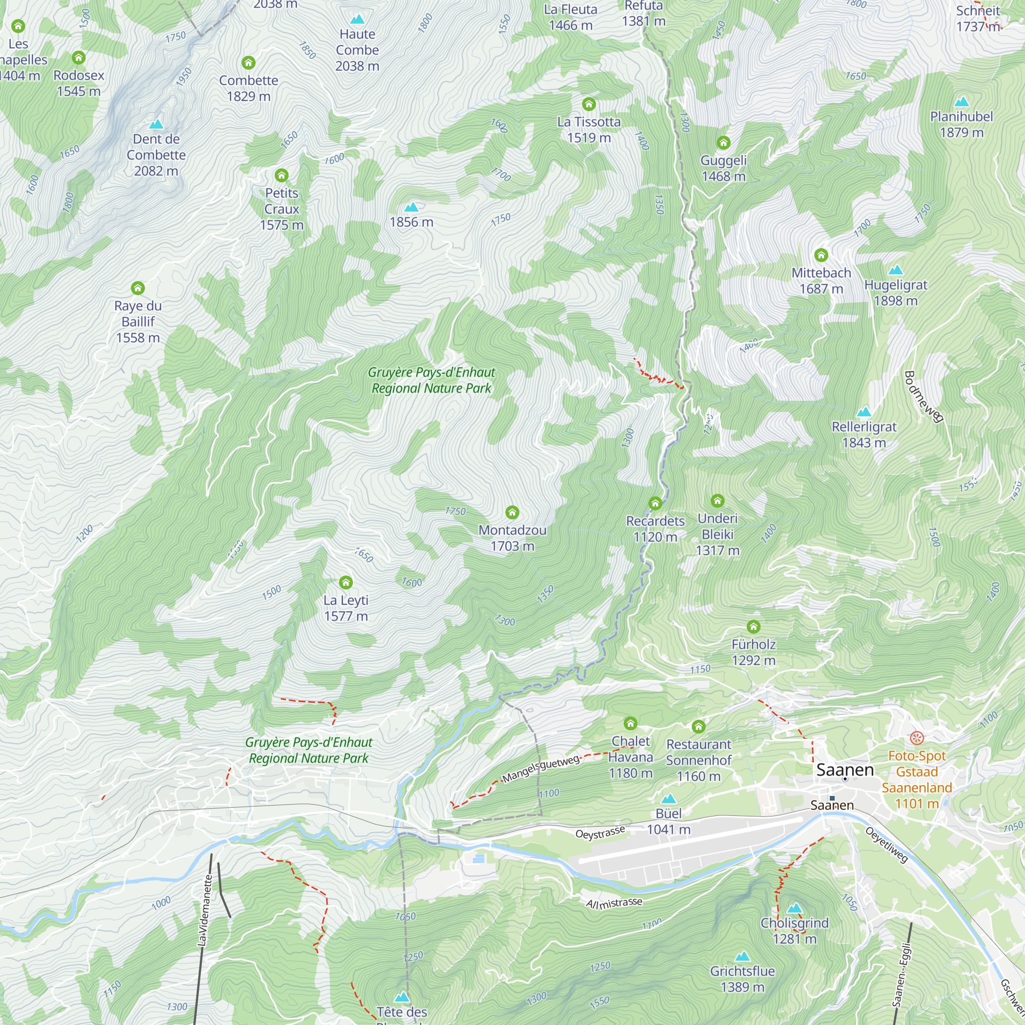 Montadzou map