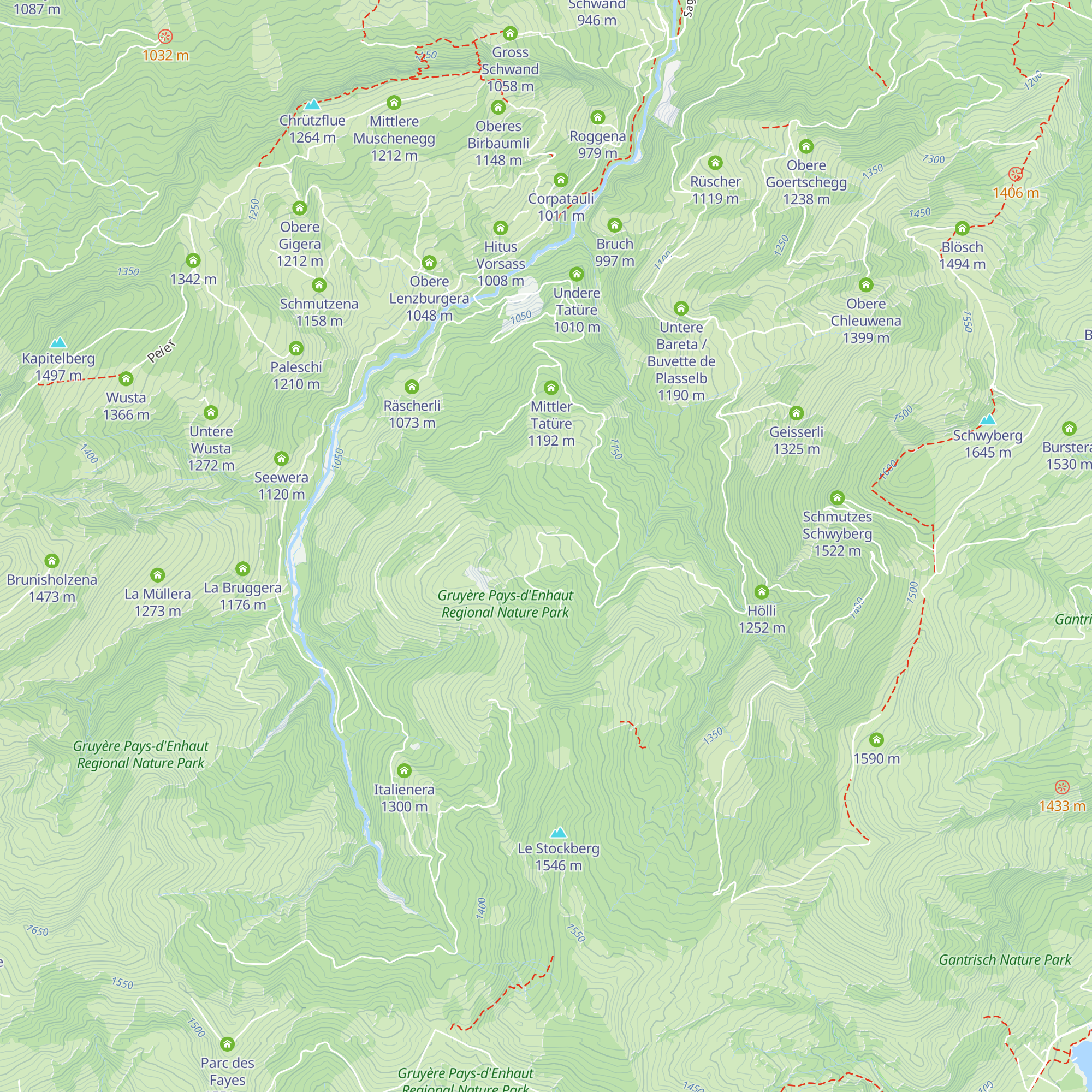 Moosbode map