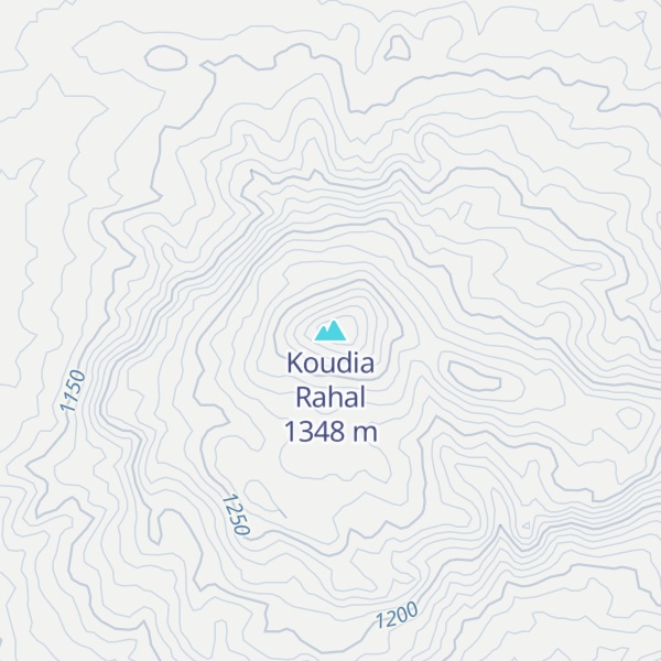 Map of Koudia Rahal