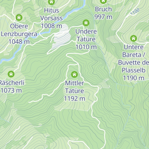 Map of Mittler Tatüre