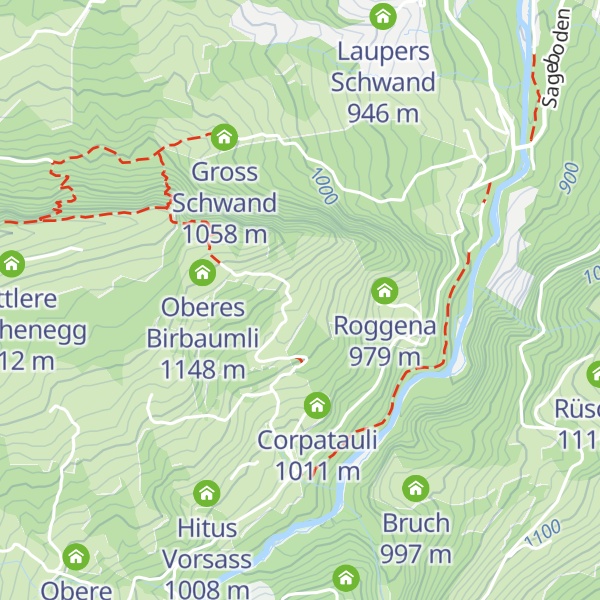 Map of Birbaumli
