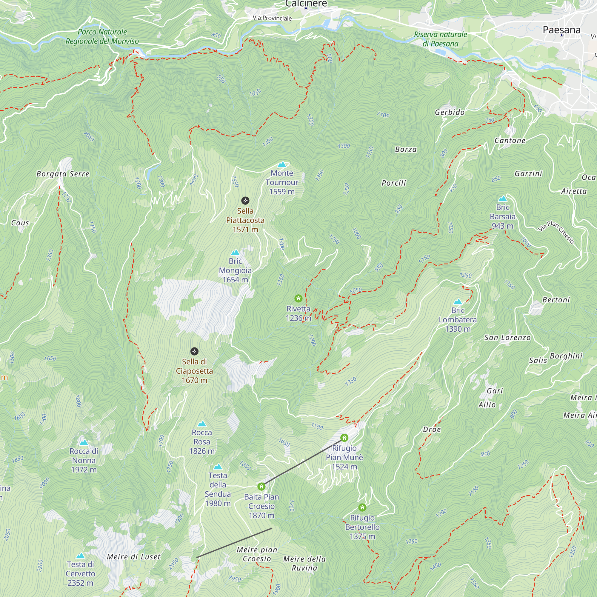 Rivetta map