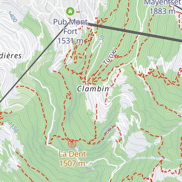 Map of Chez Dany