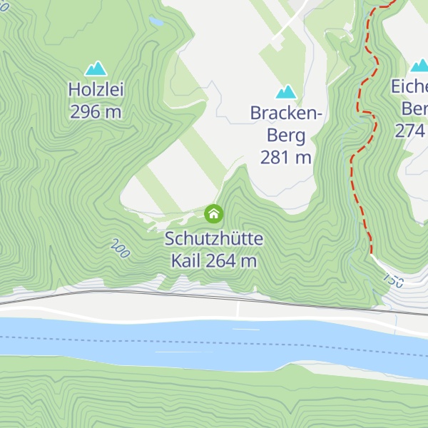 Map of Schutzhütte Kail