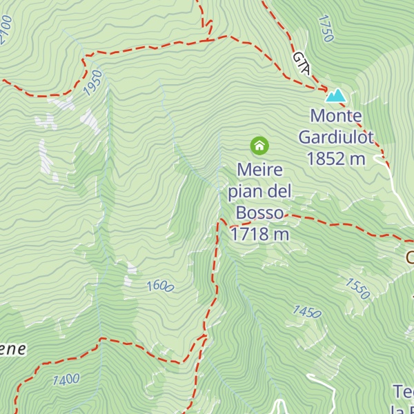 Map of Grange Careton