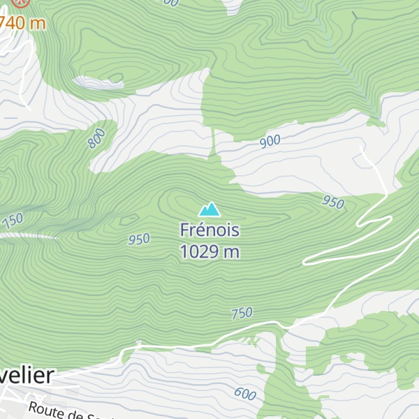 Map of Frénois