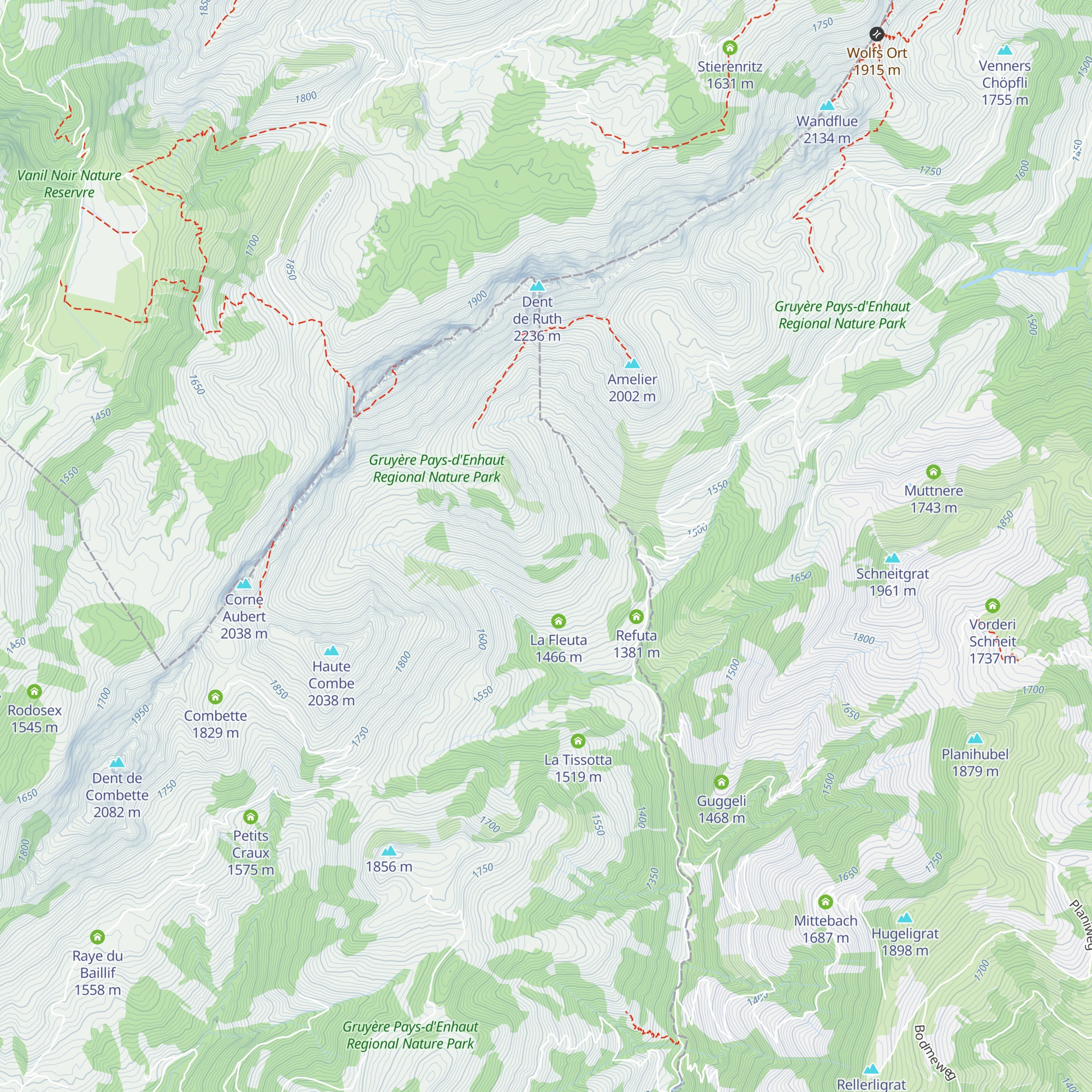 Le Chia map