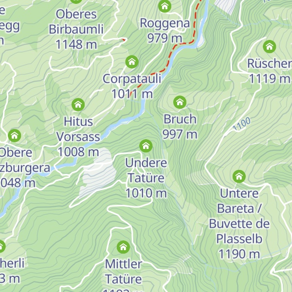 Map of Undere Tatüre