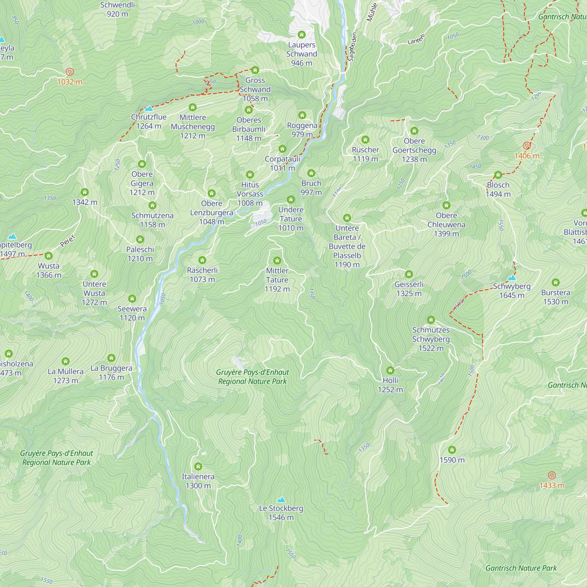 Ober Tatüre map