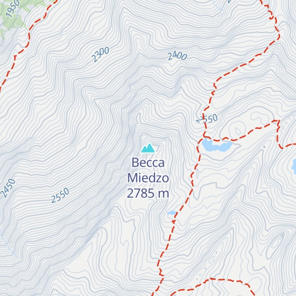Map of Becca Miedzo